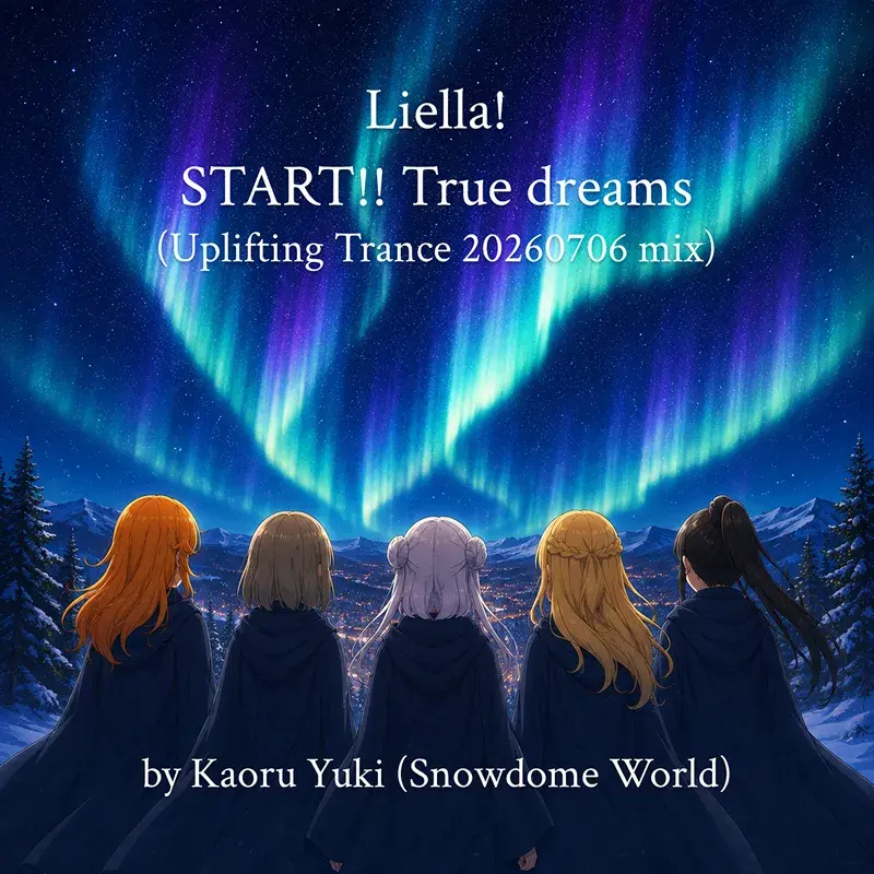 START!! True dreams ジャケット