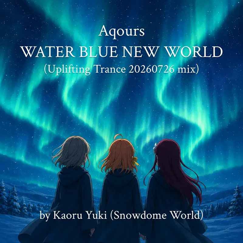 WATER BLUE NEW WORLD ジャケット